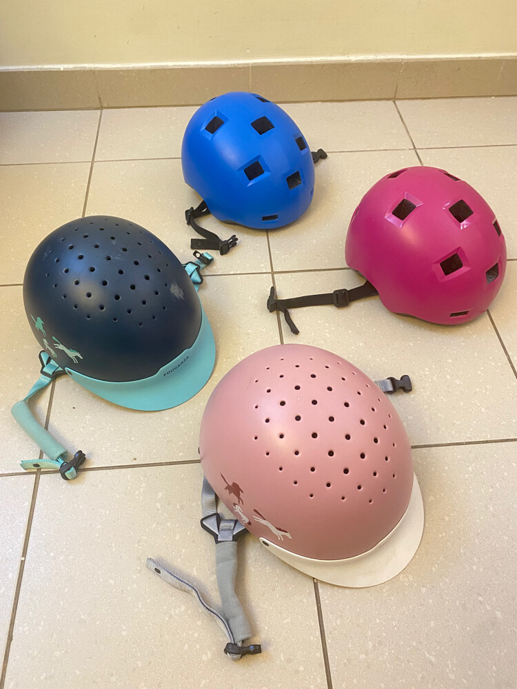 Helmets B-twin and Decathlon  - 11