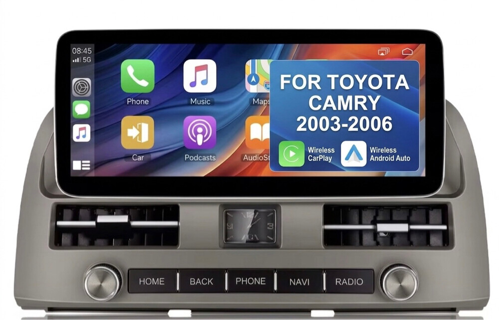 Camry 2003-06 modified screen - 2