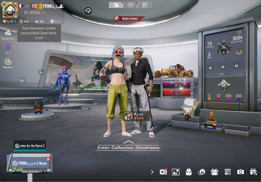 PUBG acc with glacier , mythic fa - 1