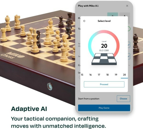 Miko AI Chess Board - Like New - 1
