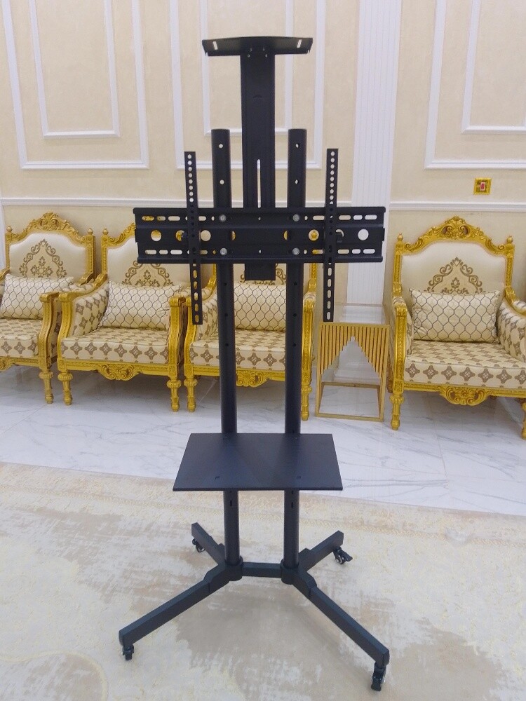 Television Stand with Wheels - 1