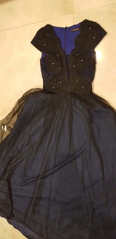 Princess Gown Blue&Blac duochrome - 1