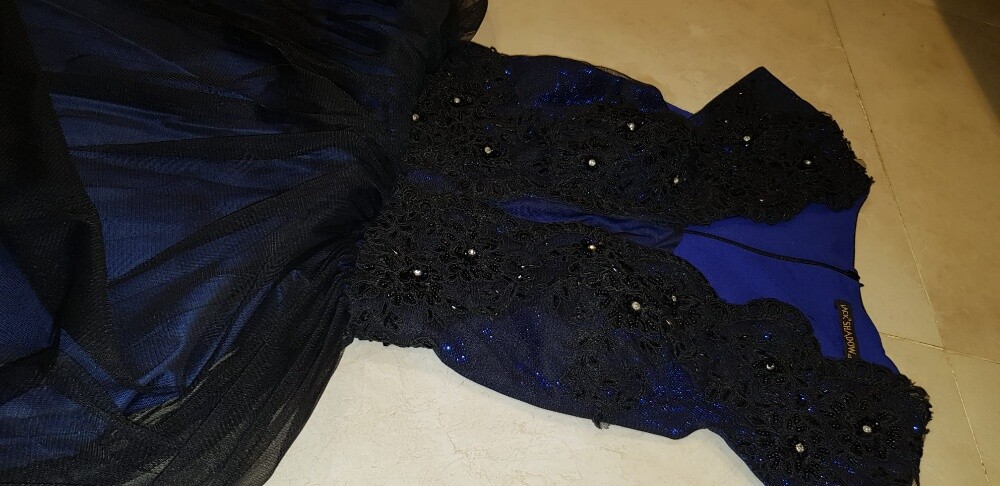 Princess Gown Blue&Blac duochrome - 4