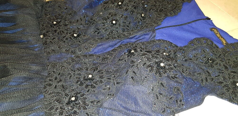 Princess Gown Blue&Blac duochrome - 6