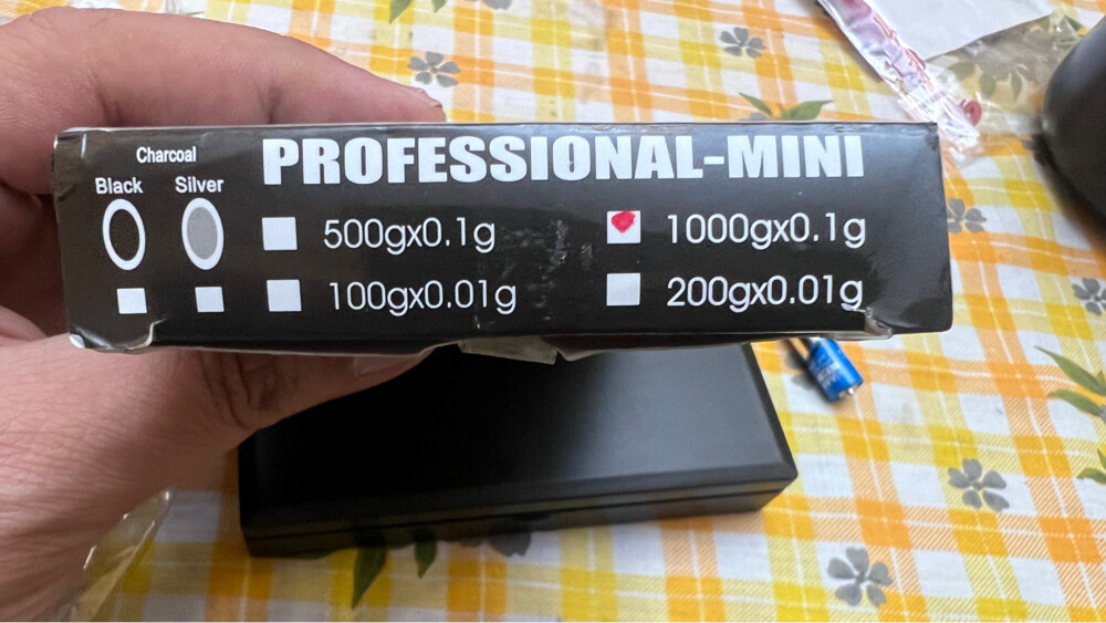 Sensitive gold scale - 5