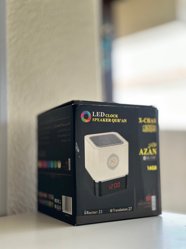 Quran Speaker & Azan Clock (16GB) - 4