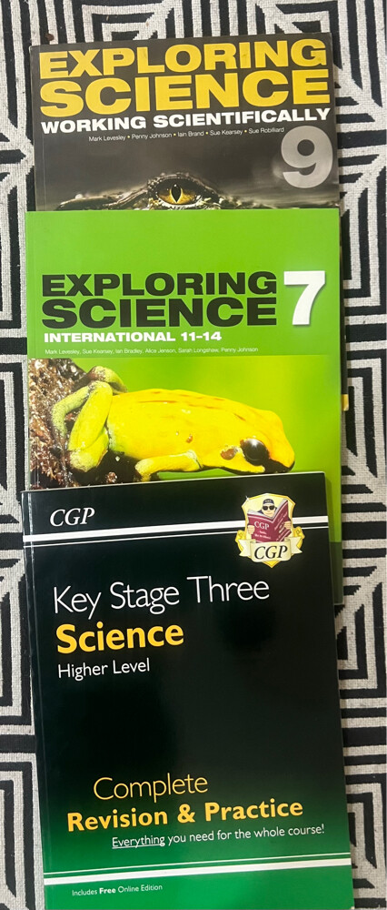 books all 10QR each  - 2