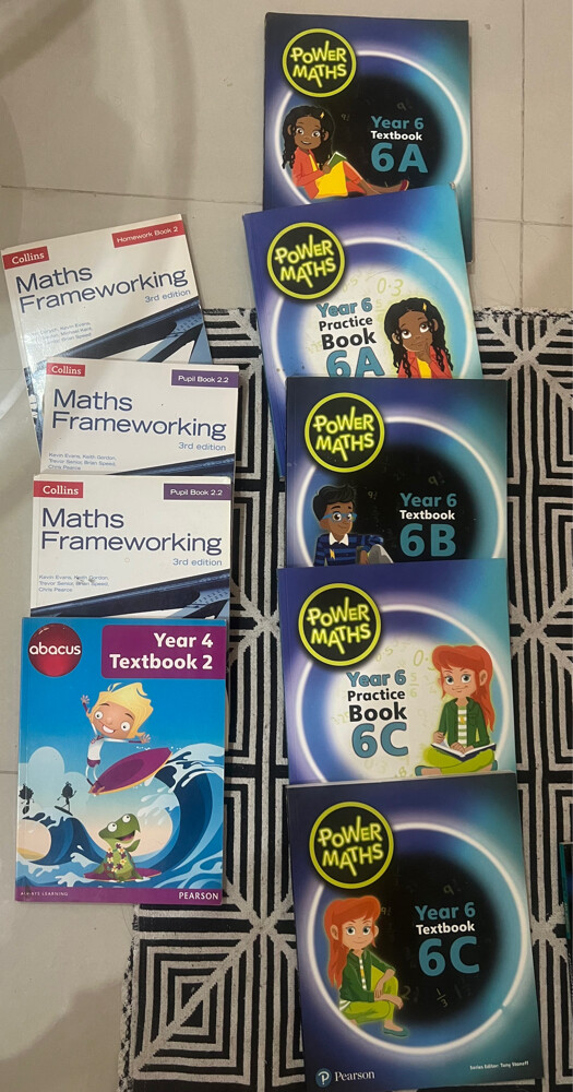books all 10QR each  - 1