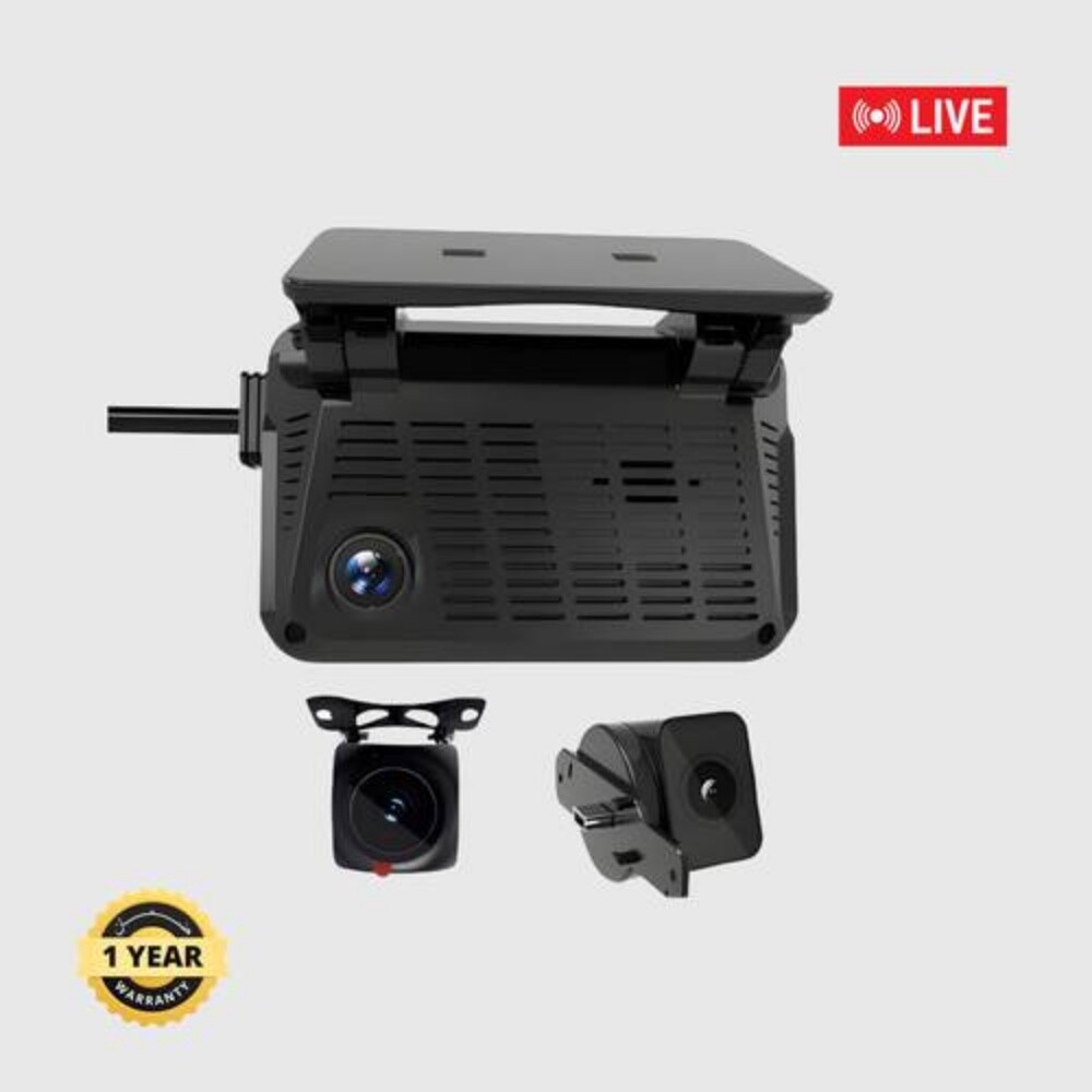 jimi JC371 Car Dashcam 3 Cam Gps - 4