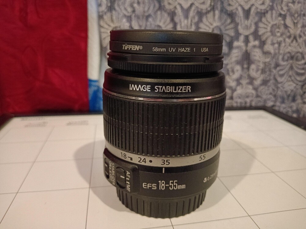 Canon lense 18-55 - 1