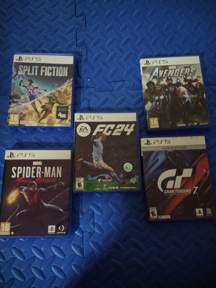 PS5 Games Bundle (FC25, GT7 etc) - 1