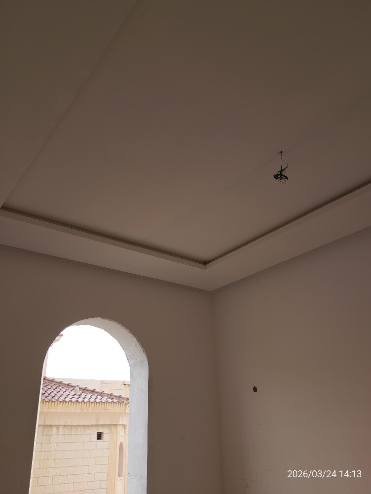 gypsum board paint and electric - 3