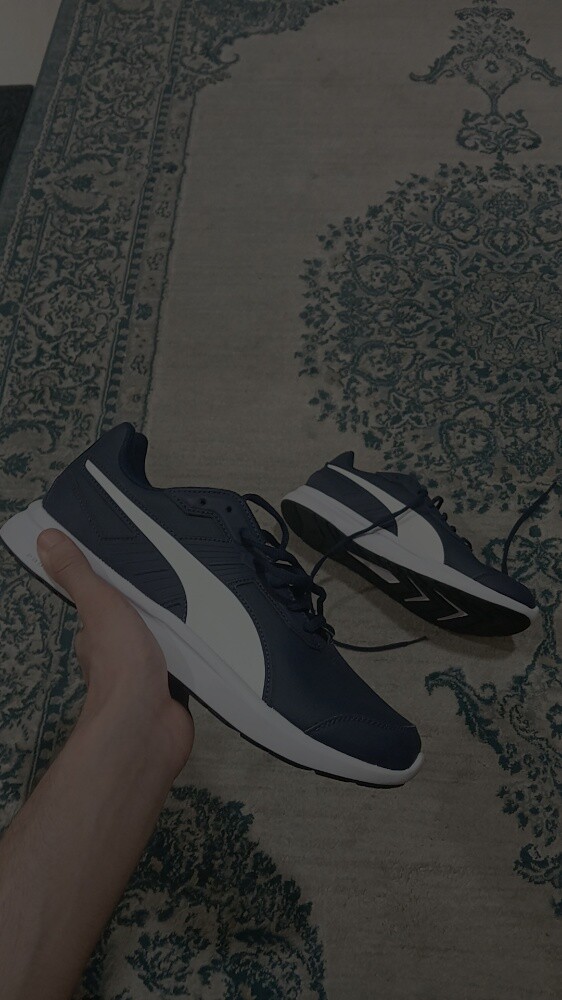 blue puma shoes - 1