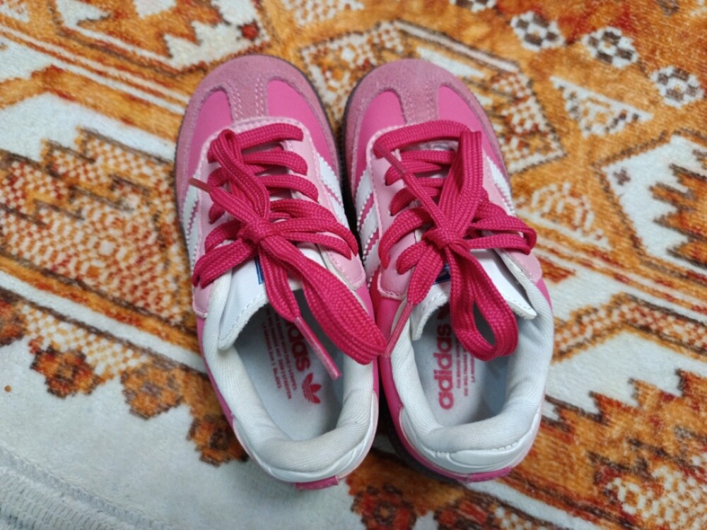 Pink Samba Adidas for Girls - 2