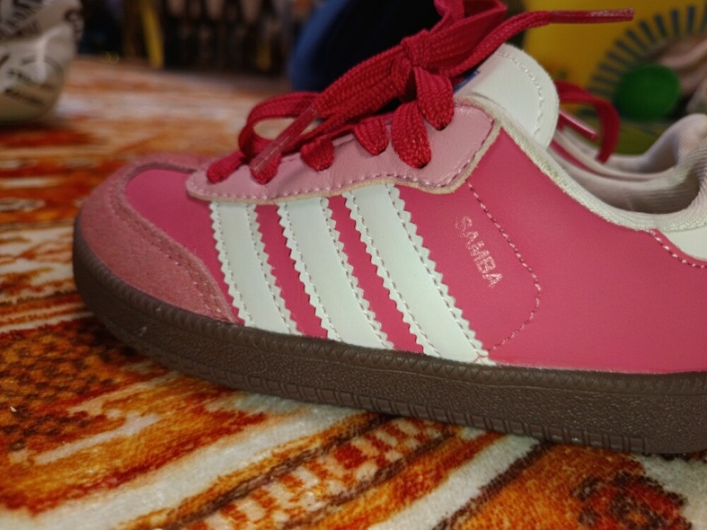 Pink Samba Adidas for Girls - 3