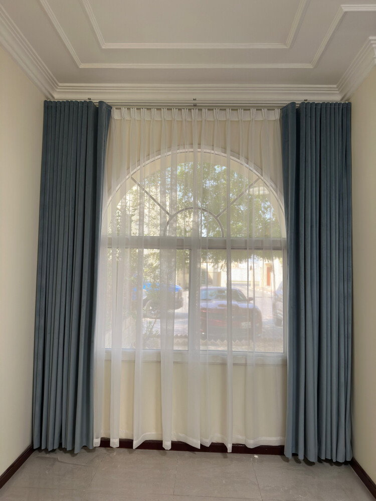 Makes New Curtain W Fixing - 3