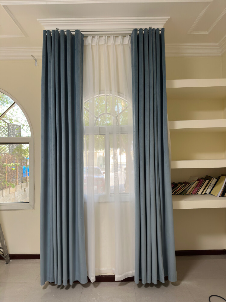 Makes New Curtain W Fixing - 4