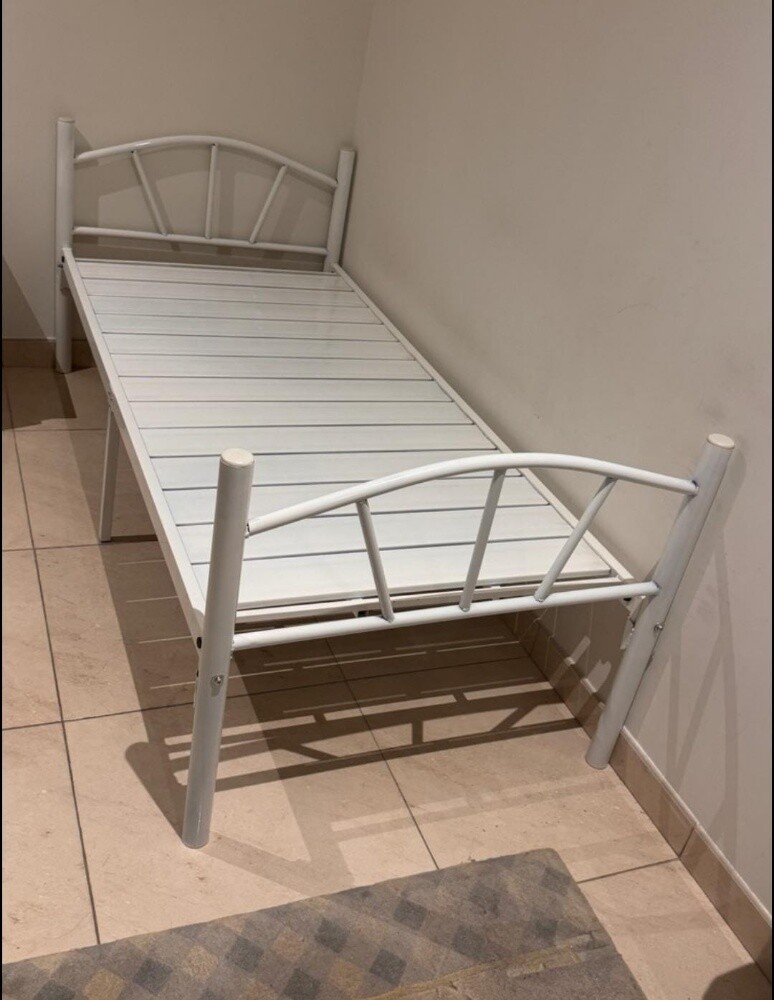 new steel single or double bed - 9
