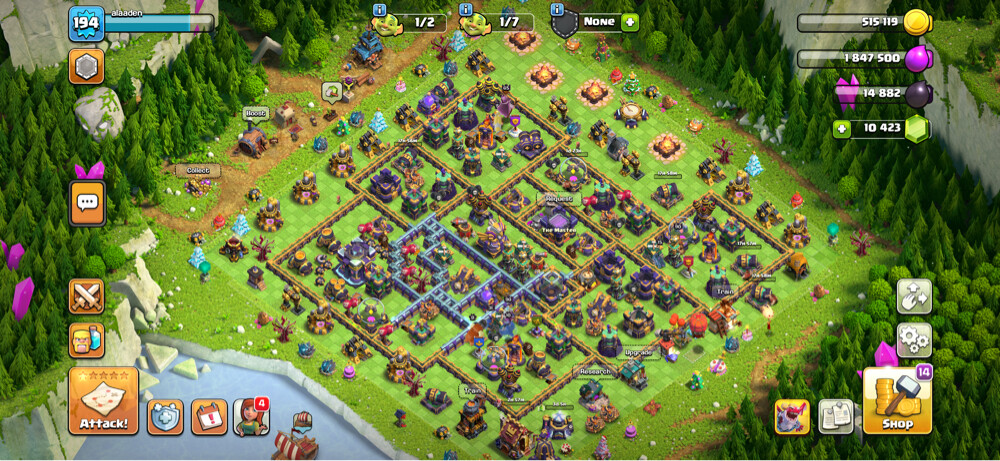 clash of clans  town hall 15 - 5