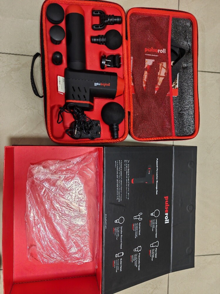 massage gun. - 2