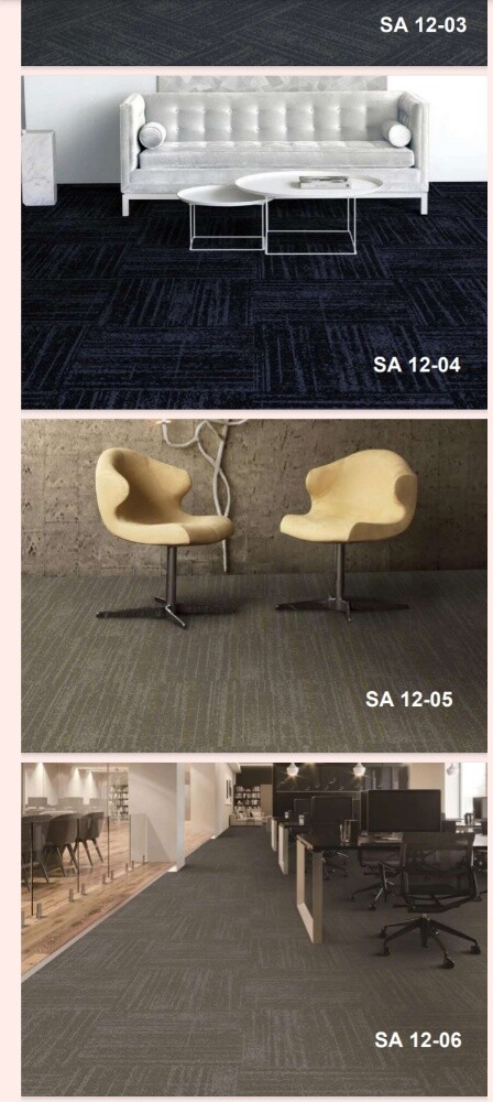 office tiles carpet - 1