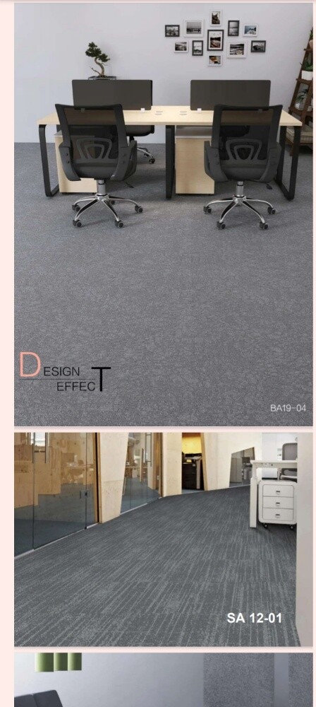 office tiles carpet - 2
