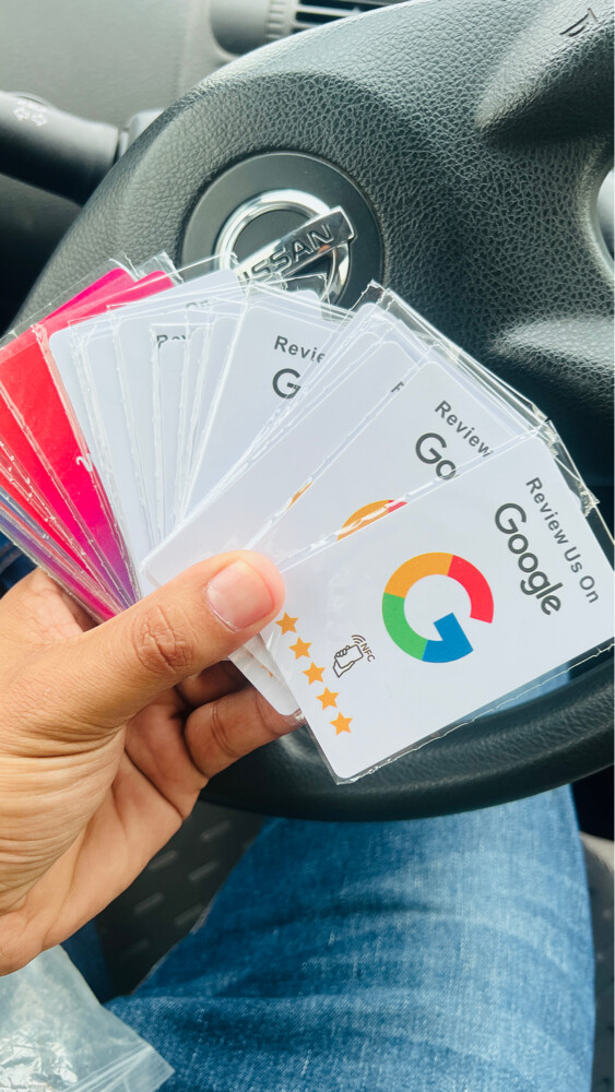 Google NFC Review Card - 1