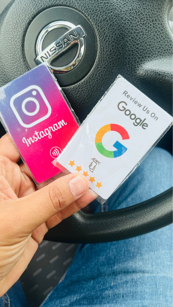 Google NFC Review Card - 2