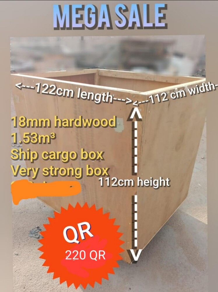sea cargo woodbox - 2