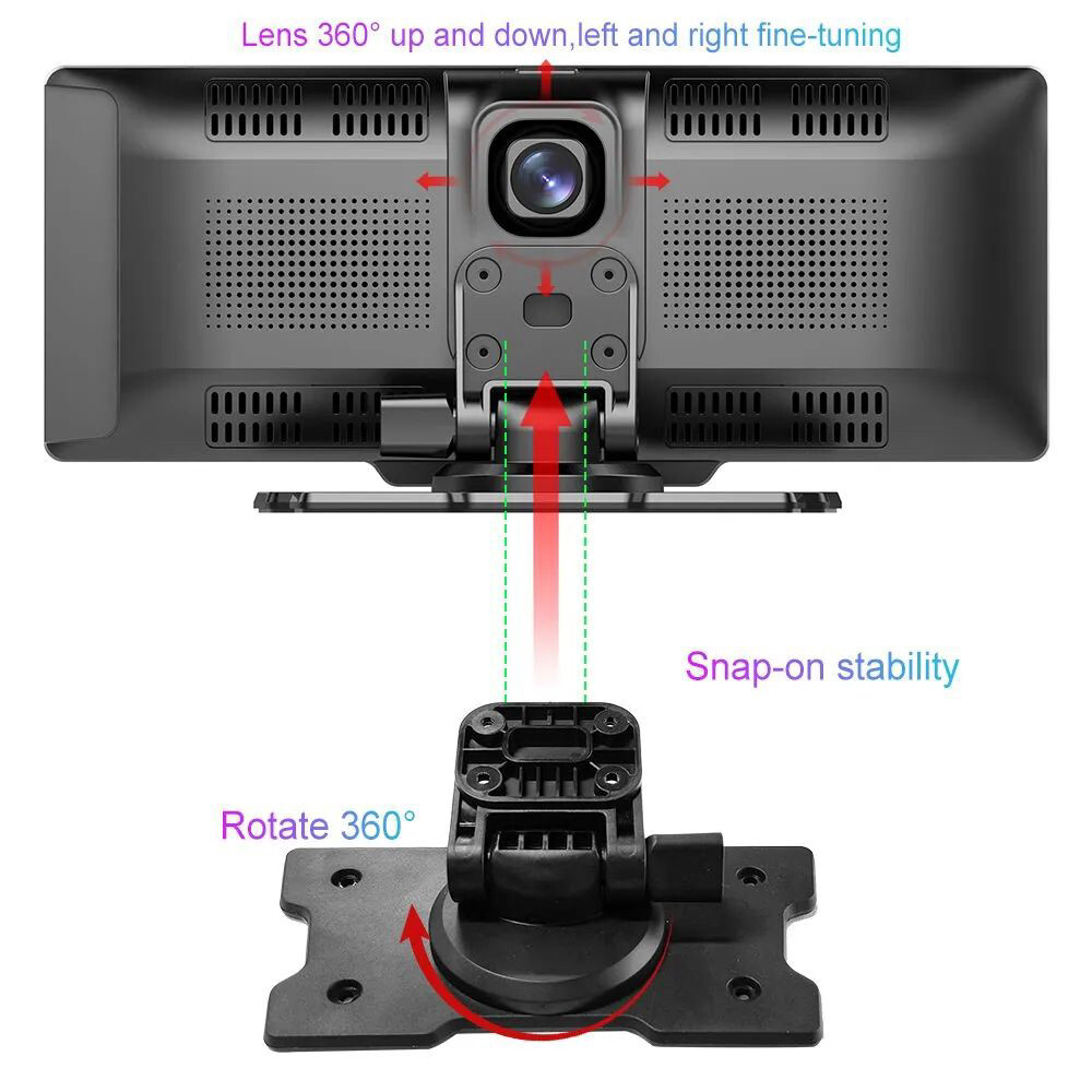 Car screen with GPS, and camera - 3