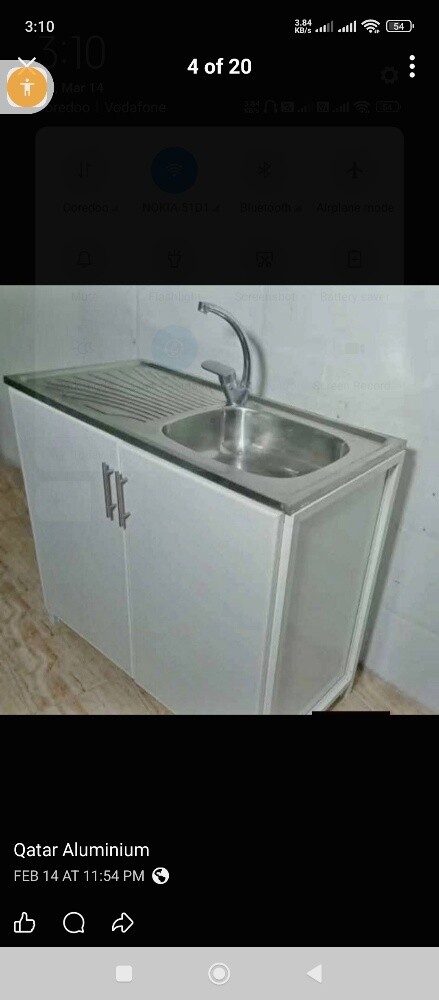 aluminium kitchen cabinet availab - 1