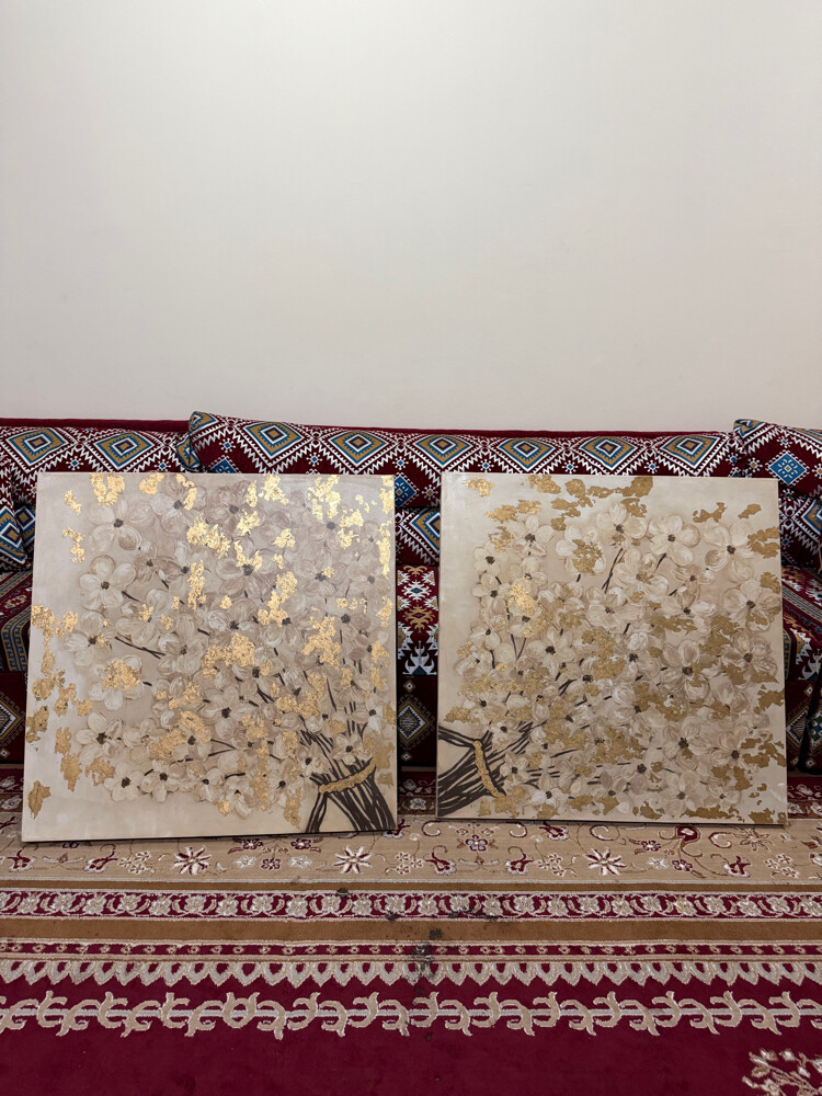 ivory flowers Art - 1
