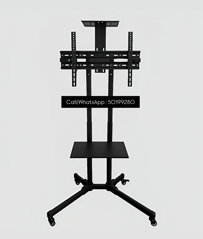 Tv stand with trolleys and wheels - 2