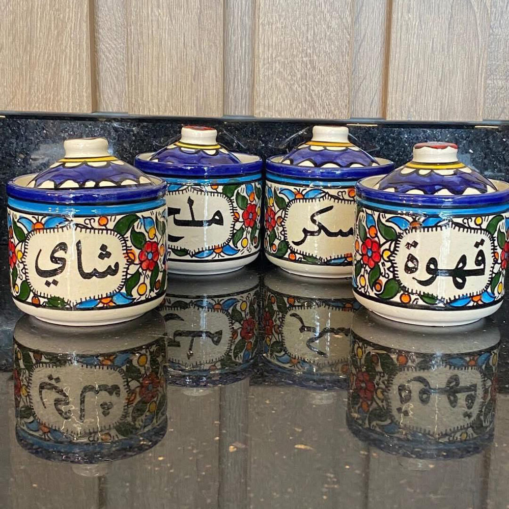 خزف فلسطيني شغل يدوي - 13
