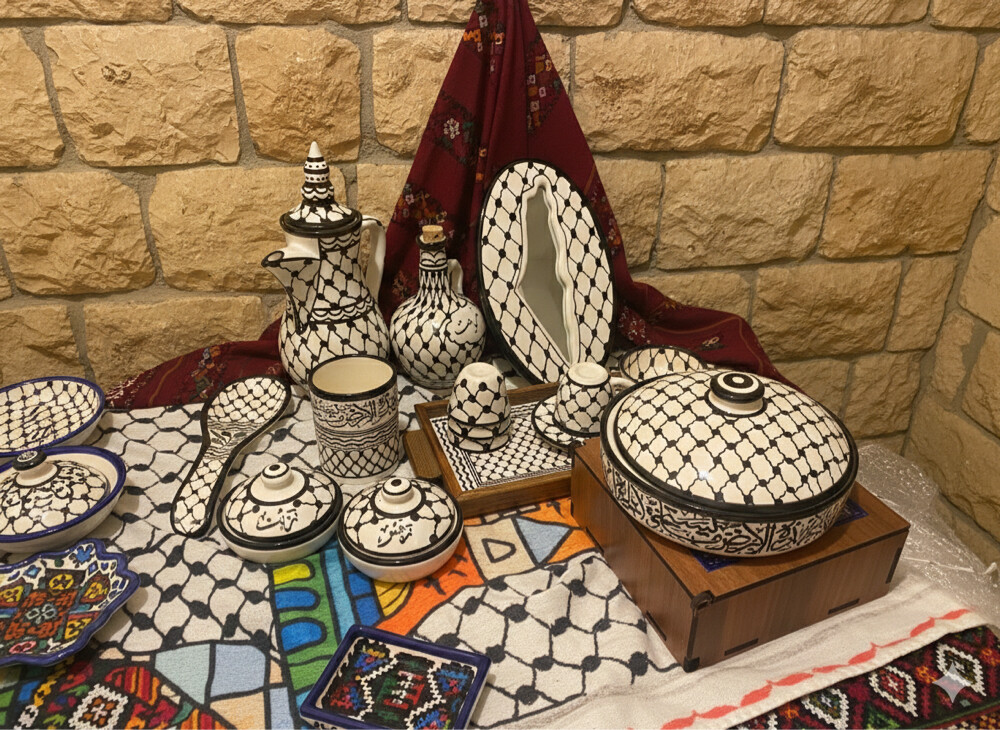 خزف فلسطيني شغل يدوي - 3