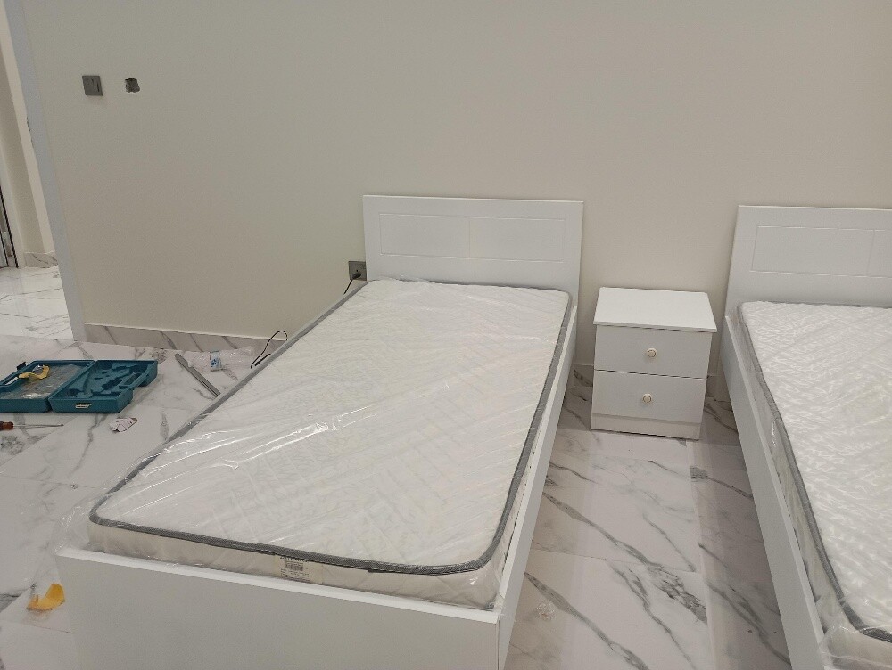 single bed with mattress - 4