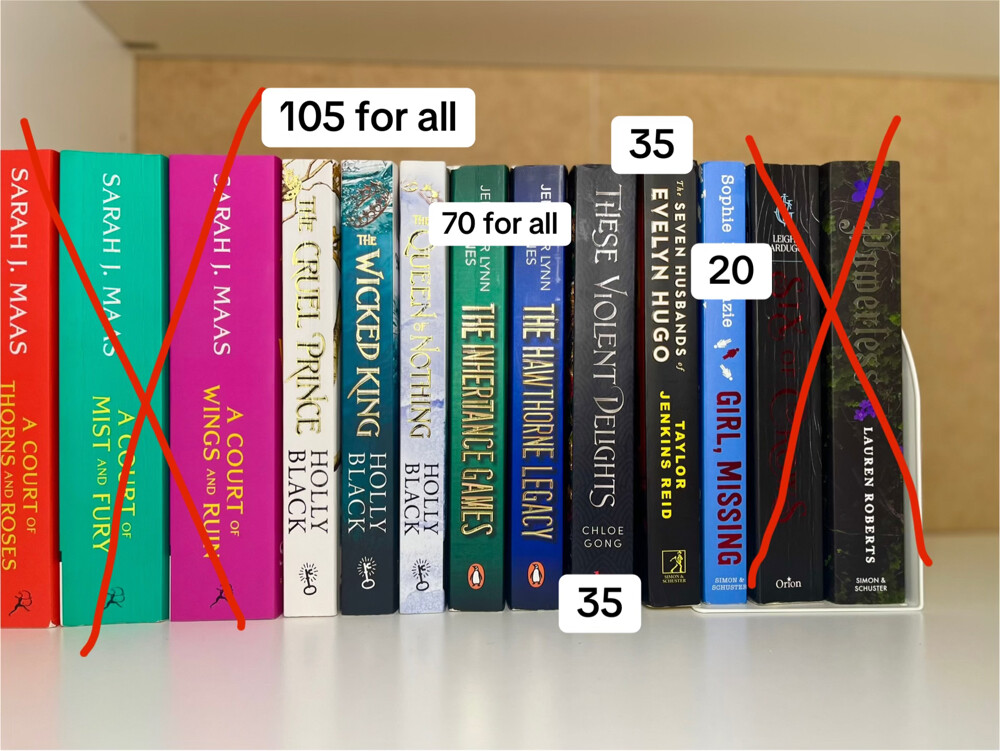 Pre loved books - 3