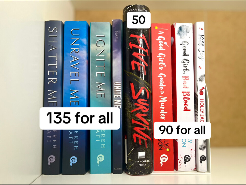 Pre loved books - 5