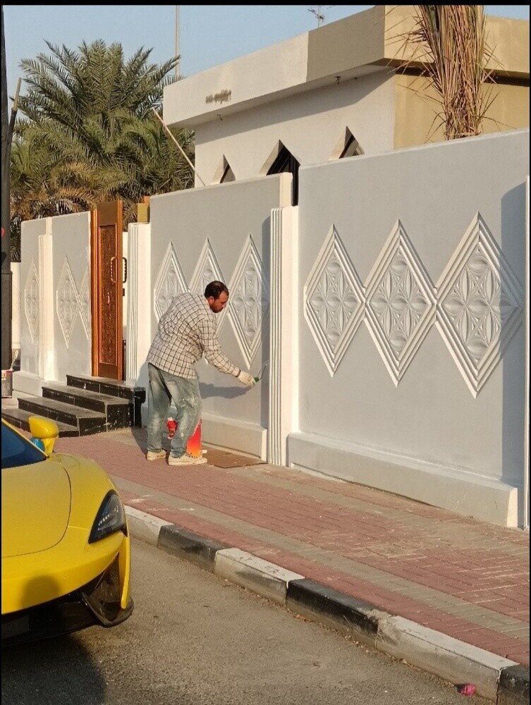 اعمال الصبغ الداخلي والخارجي للفل - 12