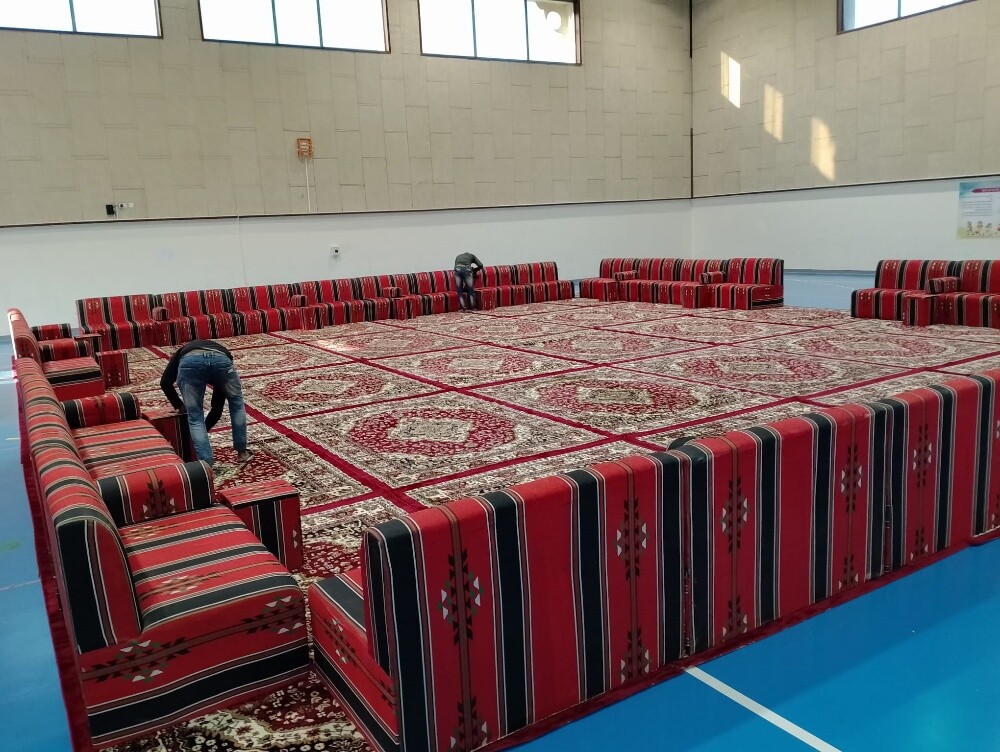 طاولات طعام بالمفرش - 8