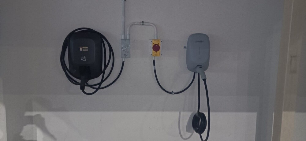 tesla charger Installation all - 16