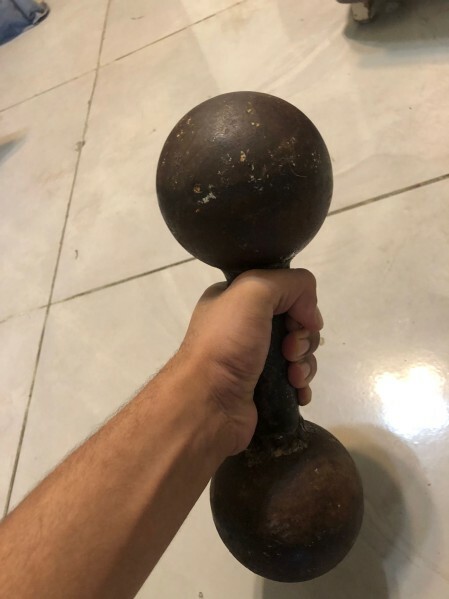 2 ,3 and 6.5 KG dumbells - 6