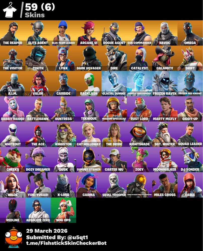 حساب فورت نايت - 5