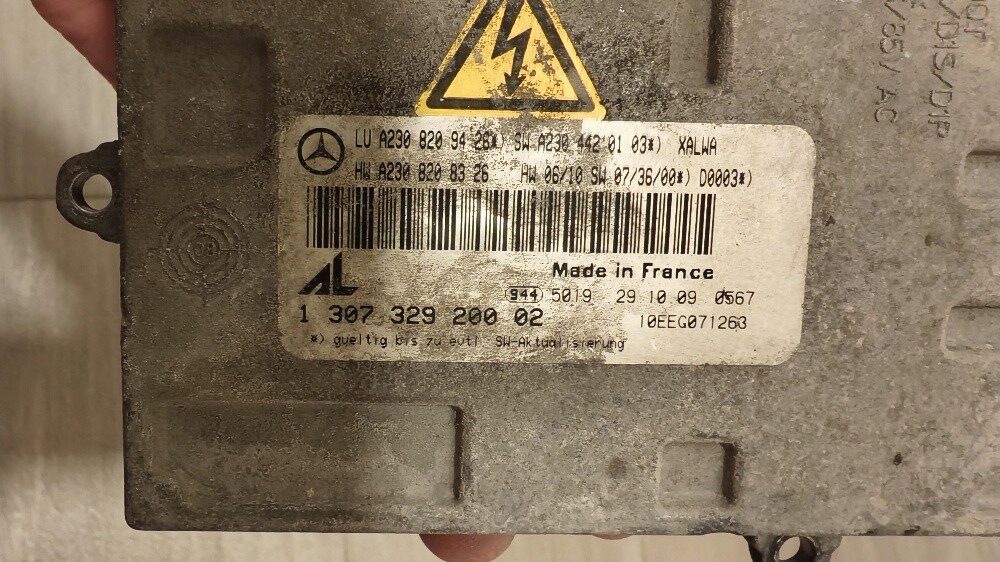 ballast+xenon lamp for w203/204 - 3