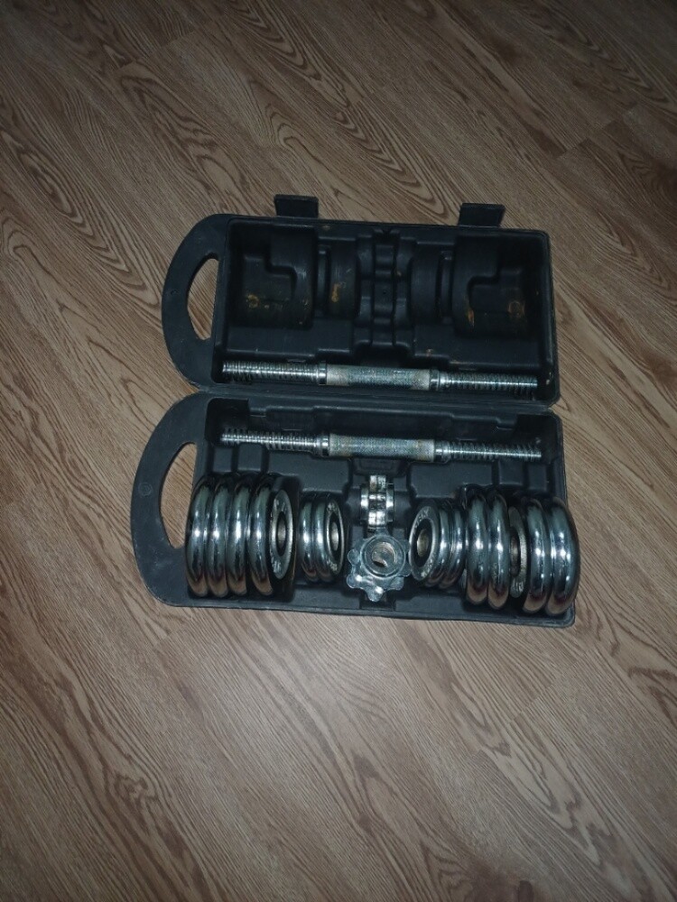 dumbells for sale - 1