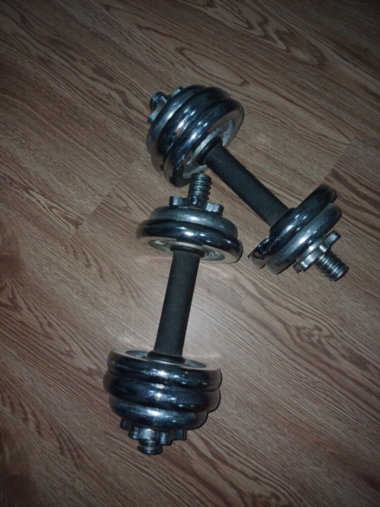 dumbells for sale - 1