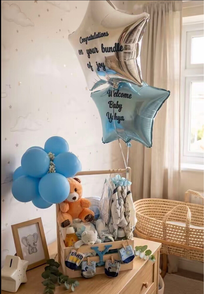 Welcome baby basket  - 1