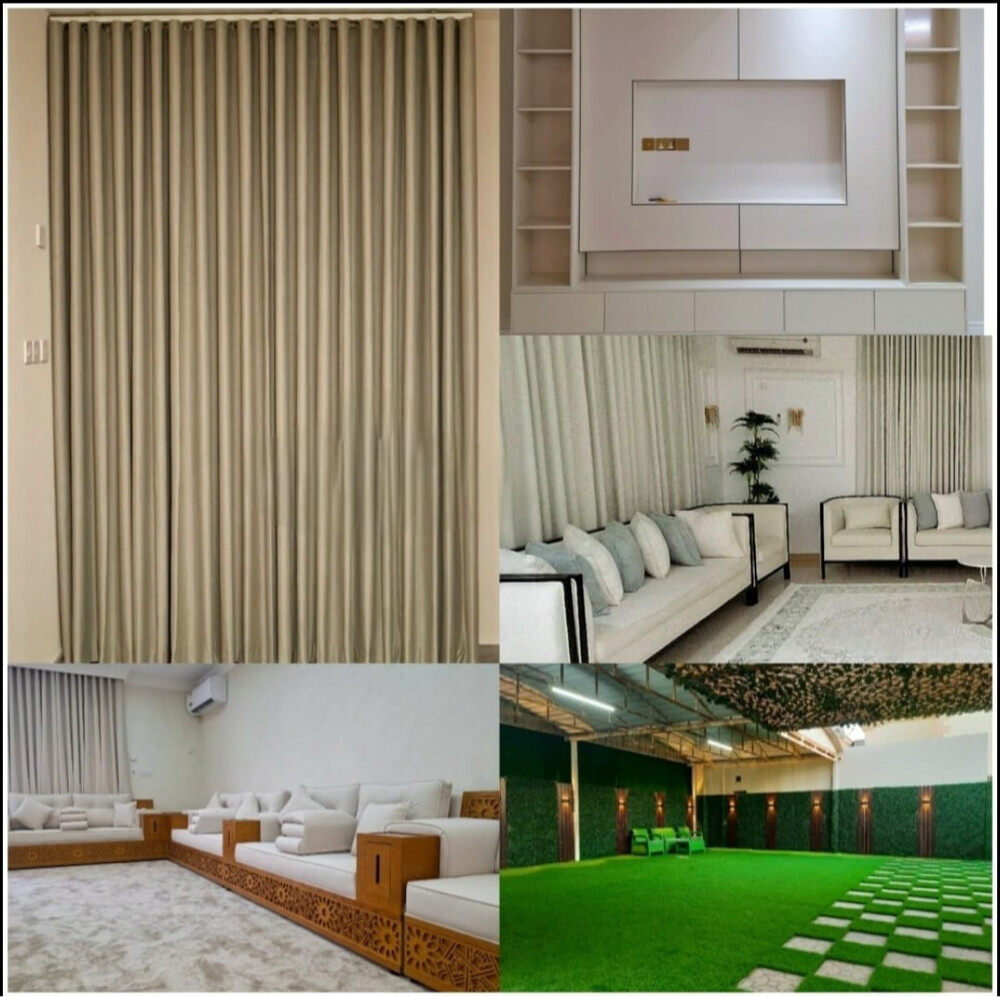 Curtain and sofa - 14