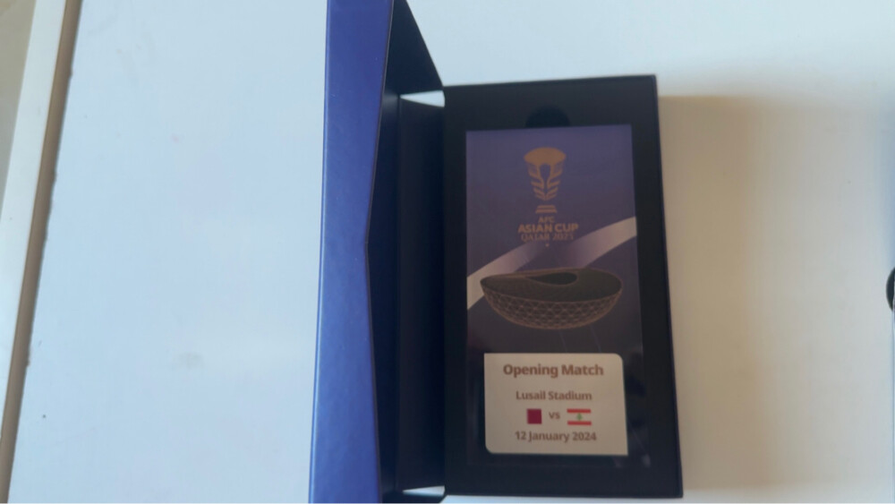 Asian cup vvip plaque  - 1