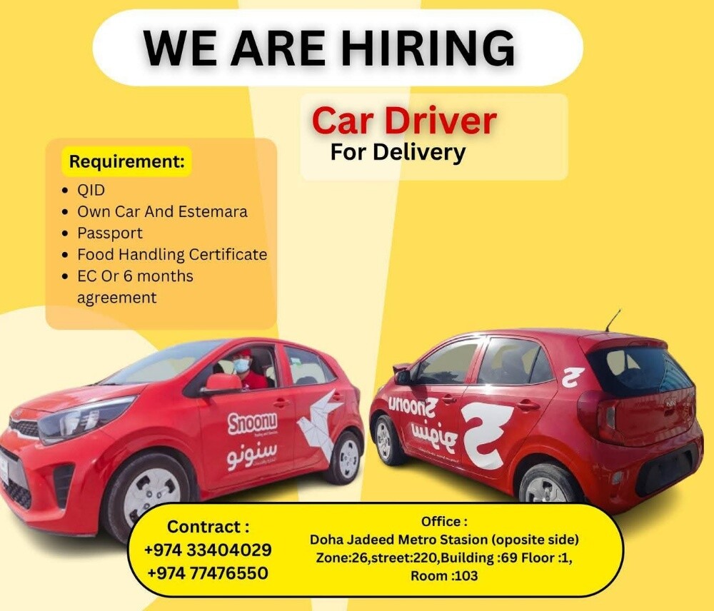DELIVERY DRIVER JOB - 1